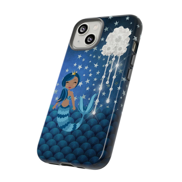 iPhone Case Tough Cases - Celestial Stars #102 Mermaid |