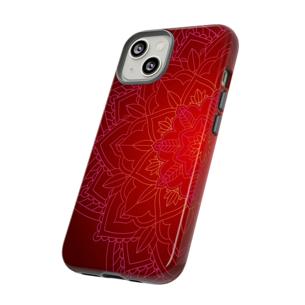 iPhone Case Tough Cases - Red Mandala | iPhone Casing iPhone