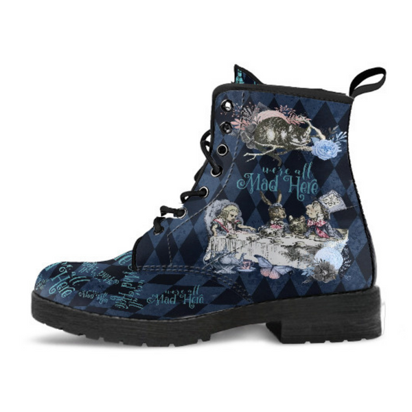 Combat Boots - Alice in Wonderland Gifts #102 Blue Series |