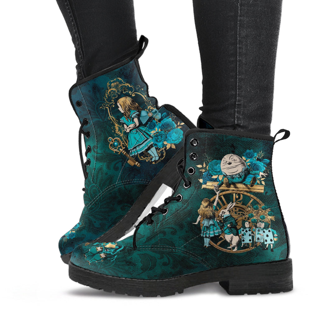 Alice in wonderland sales combat boots