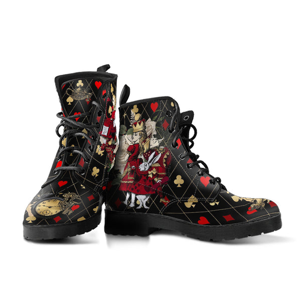 Combat Boots - Alice in Wonderland Gifts #32 Red Series