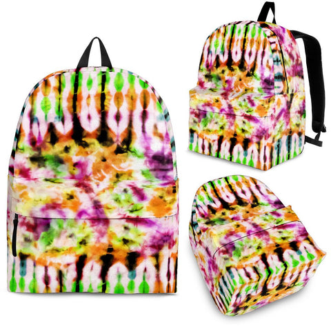 Custom Backpack - Tie Dye Design #106 | 3 Optional Sizes 