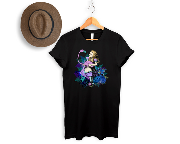 Graphic Tee - Alice in Wonderland Gifts #23 Purple Series | 