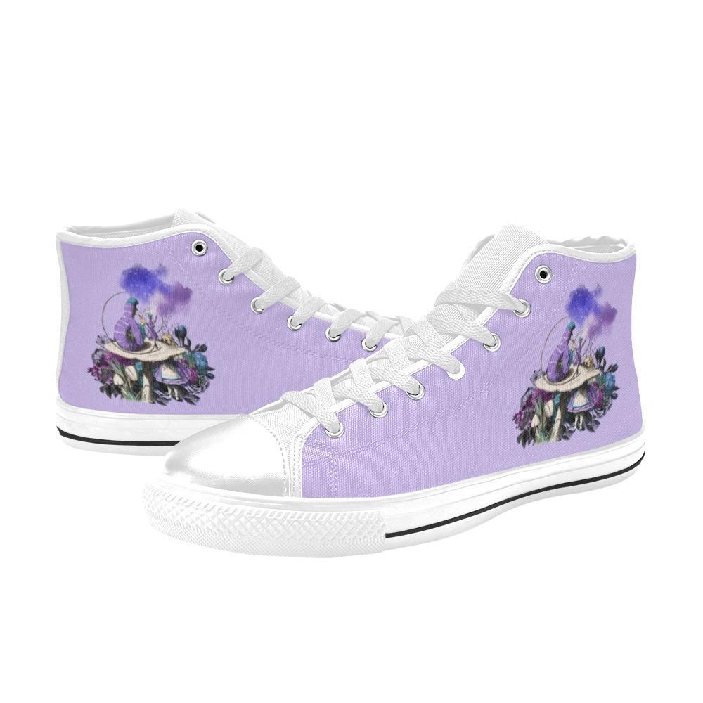 Kids High Top Sneakers - Alice in Wonderland Gifts #101 US3