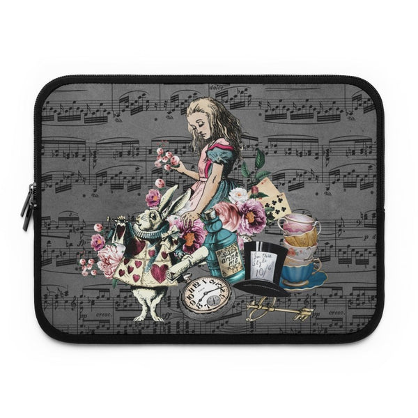 Laptop Sleeve-Alice in Wonderland Gifts 43 Colorful Series