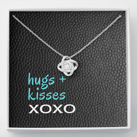 Love Knot with Message Card (Hugs + Kisses) | ACES INFINITY