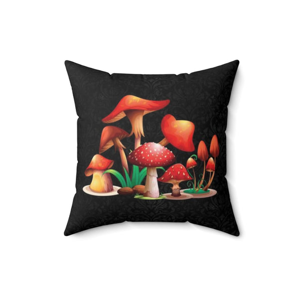 Pillow Cover - Mushroom #101 Grunge Damask | Birthday Gifts
