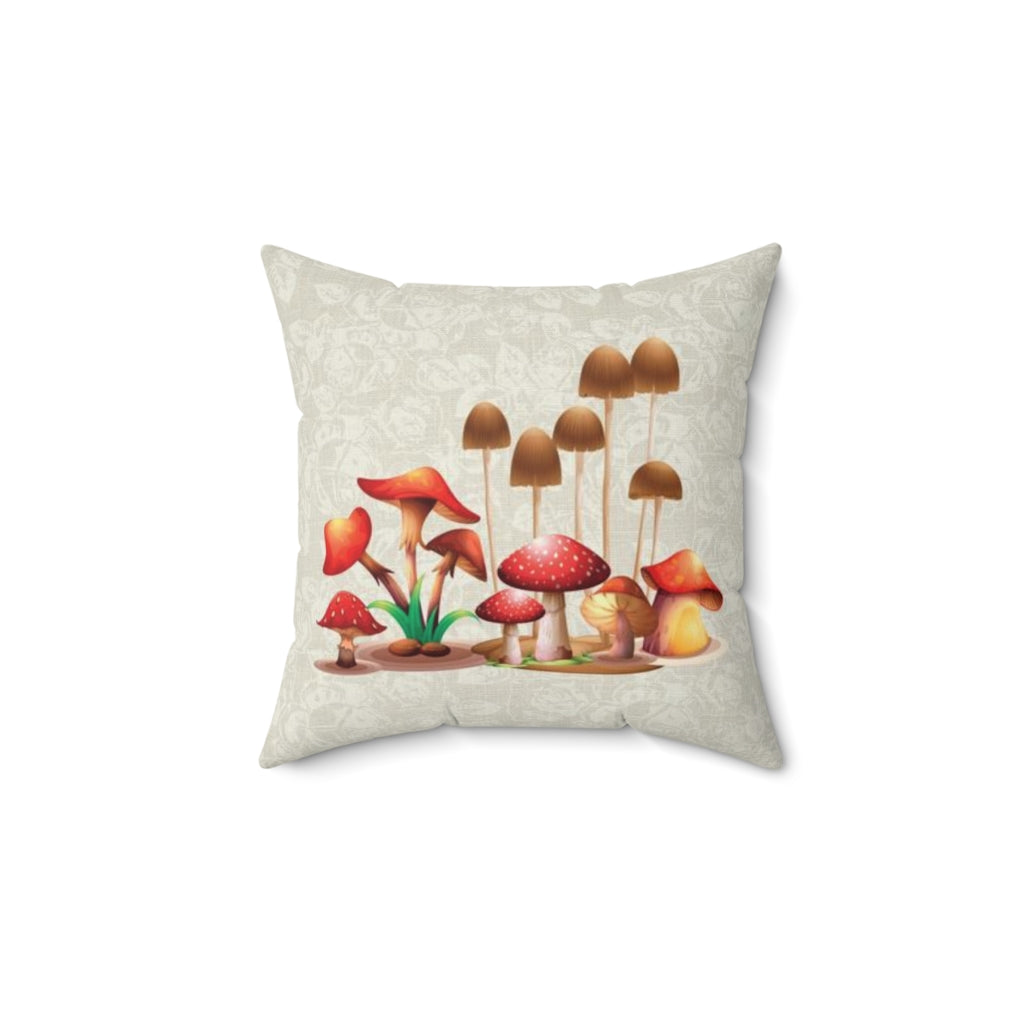 Pillow Cover - Mushroom #102 Vintage | Birthday Gifts Gift