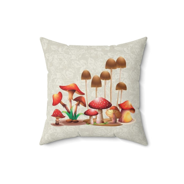 Pillow Cover - Mushroom #102 Vintage | Birthday Gifts Gift