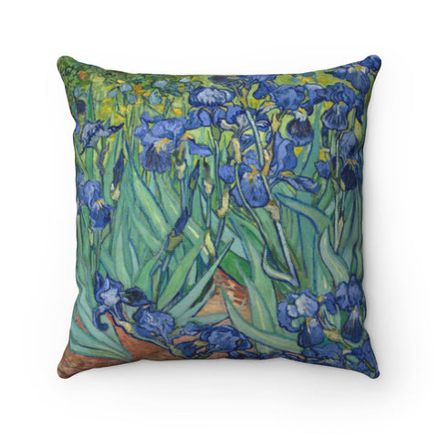 Pillow Cover-Vincent van Gogh: Irises Vintage Art Series |