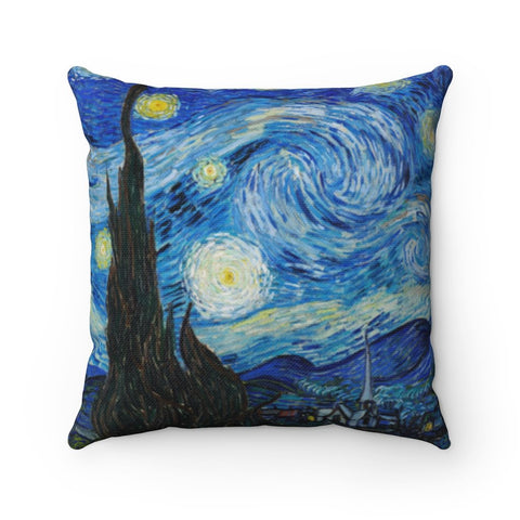 Pillow Cover-Vincent van Gogh: The Starry Night Vintage Art