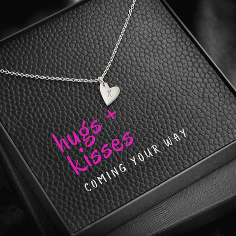 The Sweetest Hearts Necklace - Hugs + Kisses | ACES INFINITY