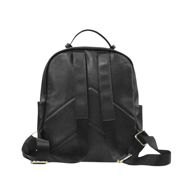 Vegan Leather Backpack - Galaxy Mandala #101 Women’s Casual 