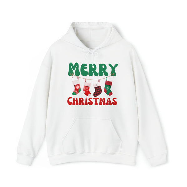 Merry Christmas Hoodies 2 Hooded Sweatshirt Gift for Her
