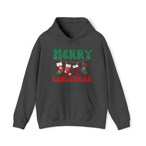 Merry Christmas Hoodies 2 Hooded Sweatshirt Gift for Her