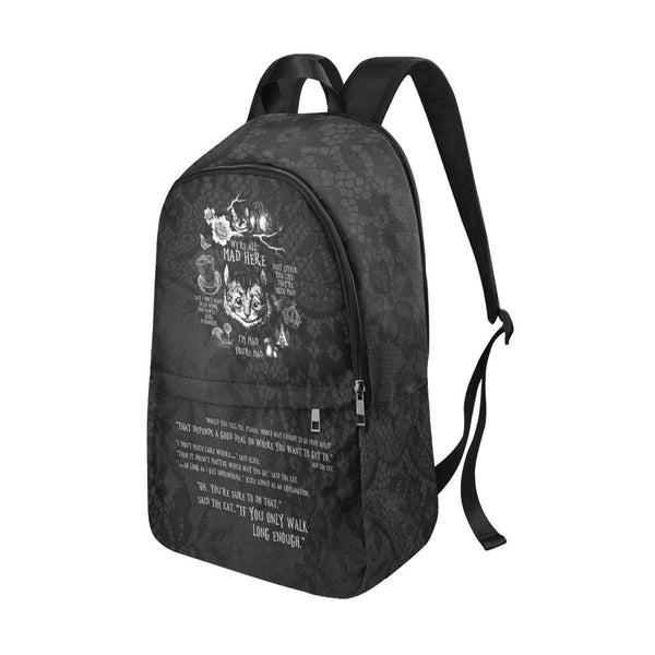 Alice in Wonderland Laptop Backpack Gifts #101 Black