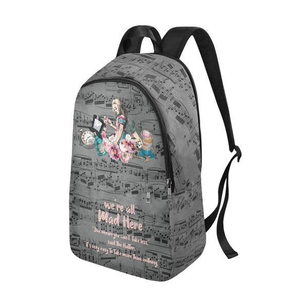 Alice in Wonderland Laptop Backpack Gifts #101 Colorful