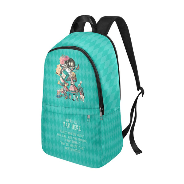 Alice in Wonderland Laptop Backpack Gifts #101 Coral Series