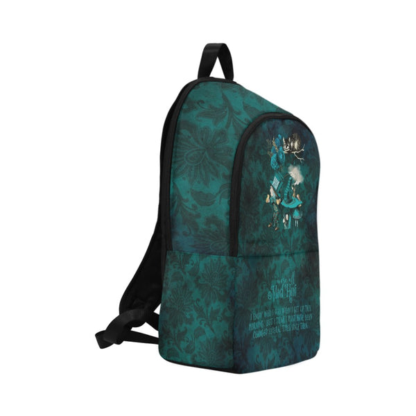 Alice in Wonderland Laptop Backpack Gifts #101 Green Series