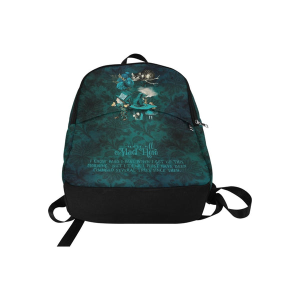 Alice in Wonderland Laptop Backpack Gifts #101 Green Series