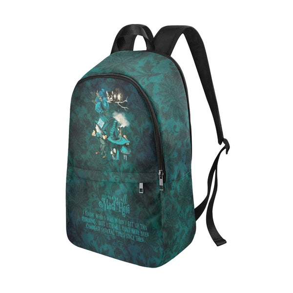 Alice in Wonderland Laptop Backpack Gifts #101 Green Series