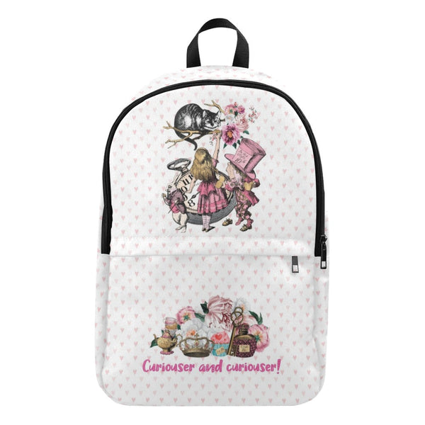 Alice in Wonderland Laptop Backpack Gifts #101 Pink Series