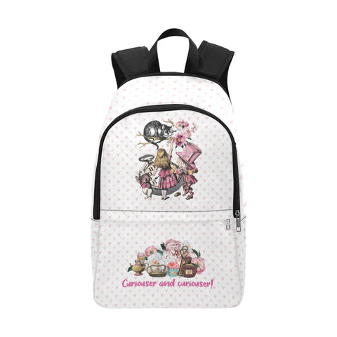 Alice in Wonderland Laptop Backpack Gifts #101 Pink Series