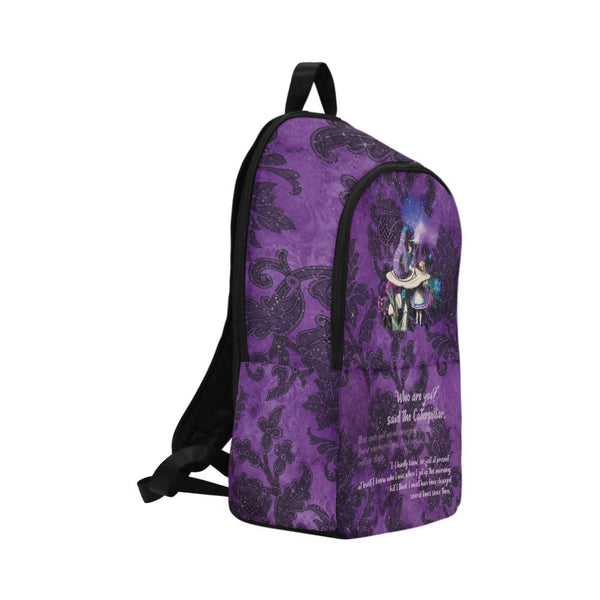 Alice in Wonderland Laptop Backpack Gifts #101 Purple