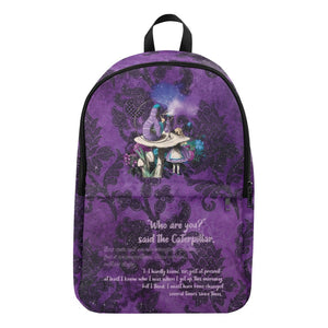 Alice in Wonderland Laptop Backpack Gifts #101 Purple