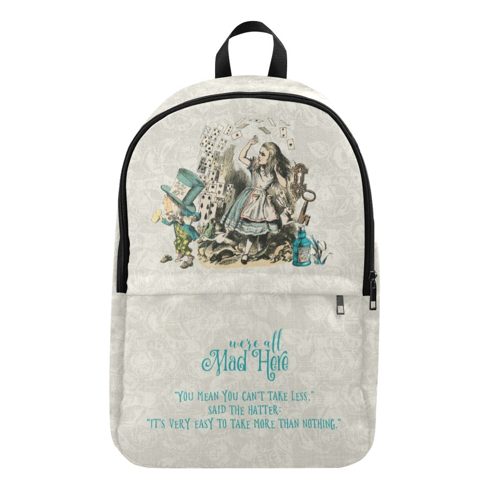 Alice in Wonderland Laptop Backpack Gifts #101 Vintage