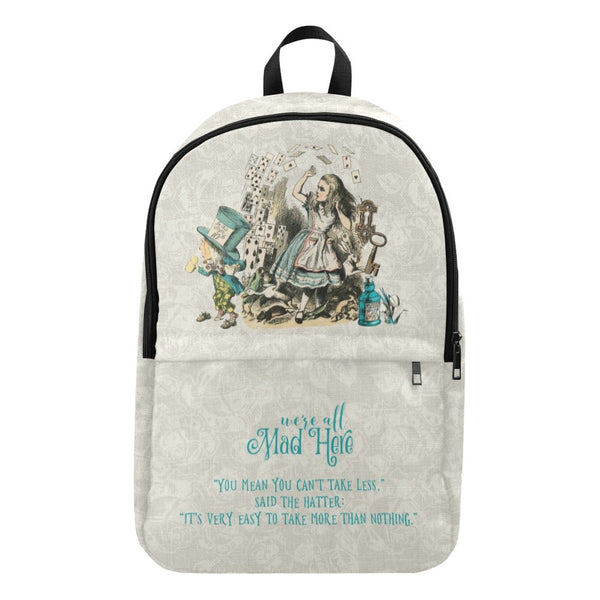 Alice in Wonderland Laptop Backpack Gifts #101 Vintage