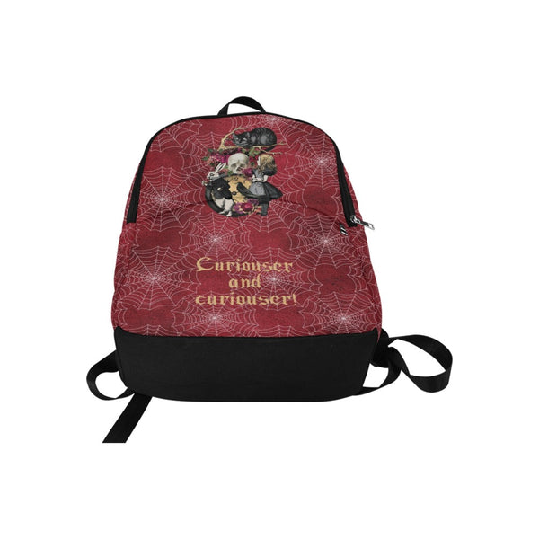 Alice in Wonderland Laptop Backpack Gifts #102 Goth Series