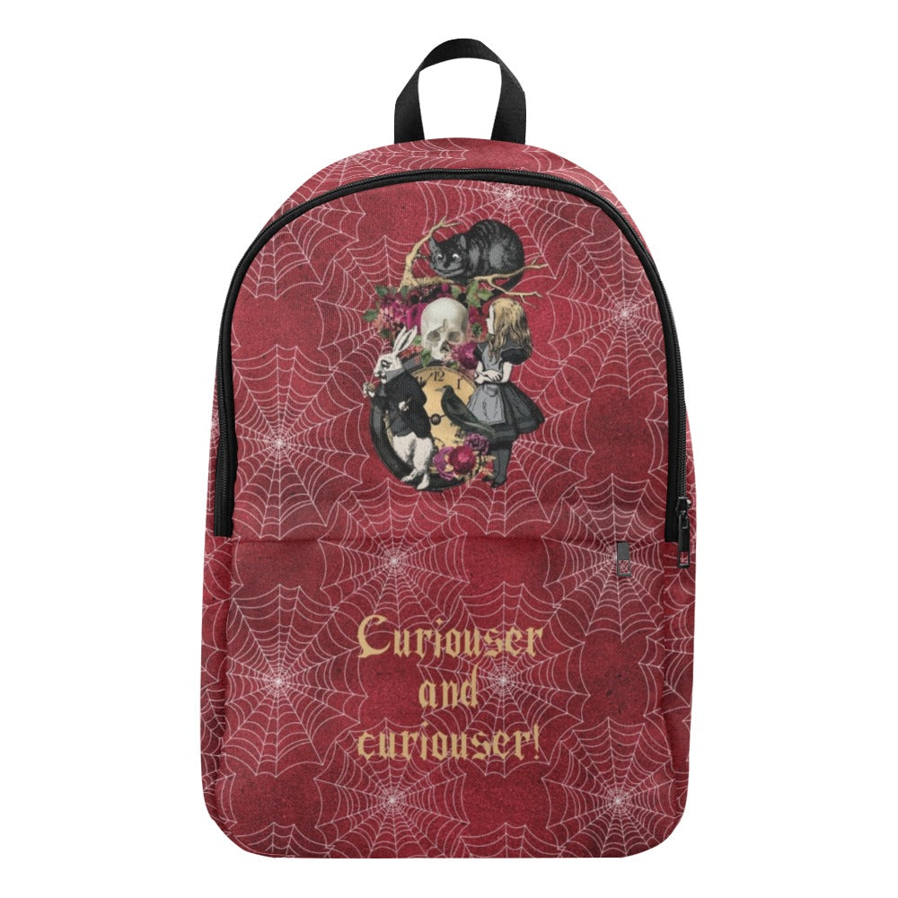 Alice in Wonderland Laptop Backpack Gifts #102 Goth Series