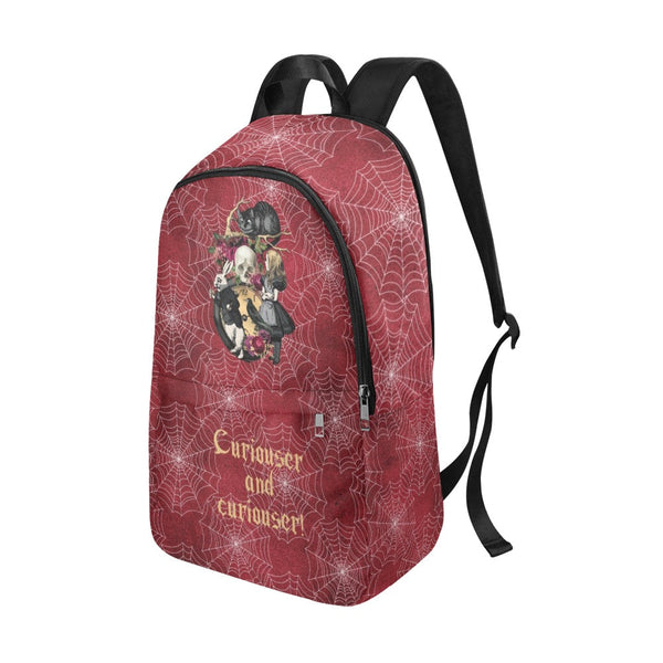 Alice in Wonderland Laptop Backpack Gifts #102 Goth Series