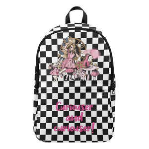 Alice in Wonderland Laptop Backpack Gifts #102 Pink Series