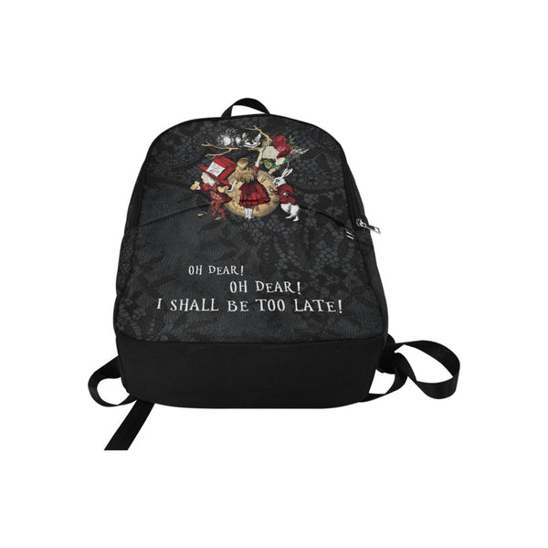 Alice in Wonderland Laptop Backpack Gifts #34 Red Series