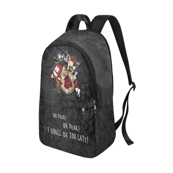 Alice in Wonderland Laptop Backpack Gifts #34 Red Series