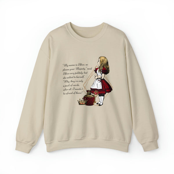 Alice’s Adventures in Wonderland Sweatshirt Red 3