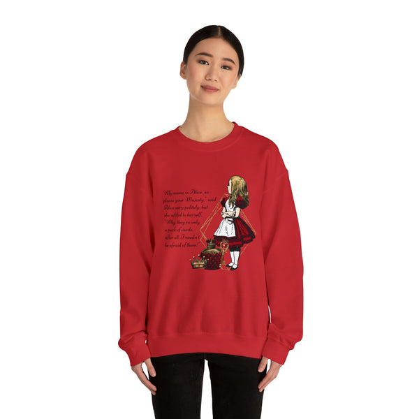 Alice’s Adventures in Wonderland Sweatshirt Red 3