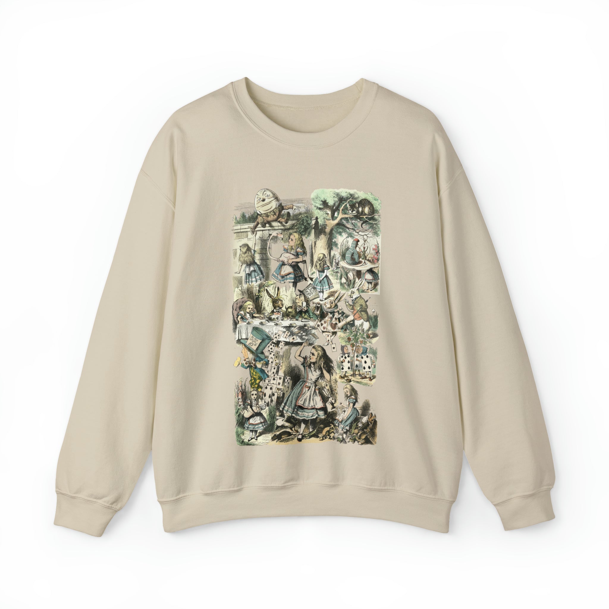 Alice’s Adventures in Wonderland Sweatshirt Vintage 7