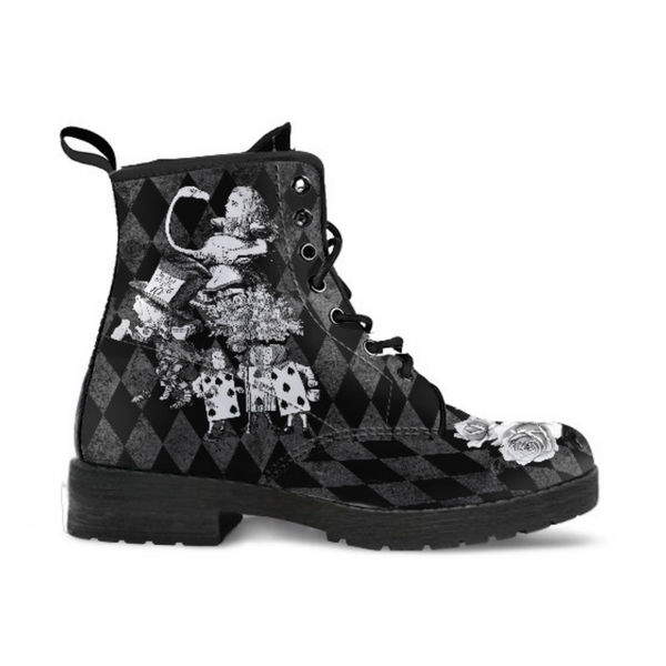 Black Combat Boots - Alice in Wonderland Gifts #62 Classic