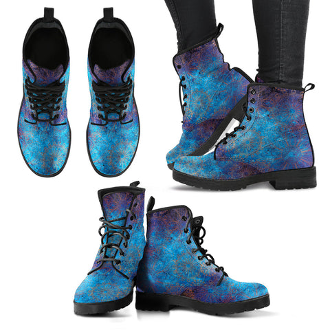 Bohemian Mandala Women’s Leather Boots | ACES INFINITY