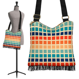 Boho Bag (Canvas) - 70s Psychedelic Retro Style #101 Retro