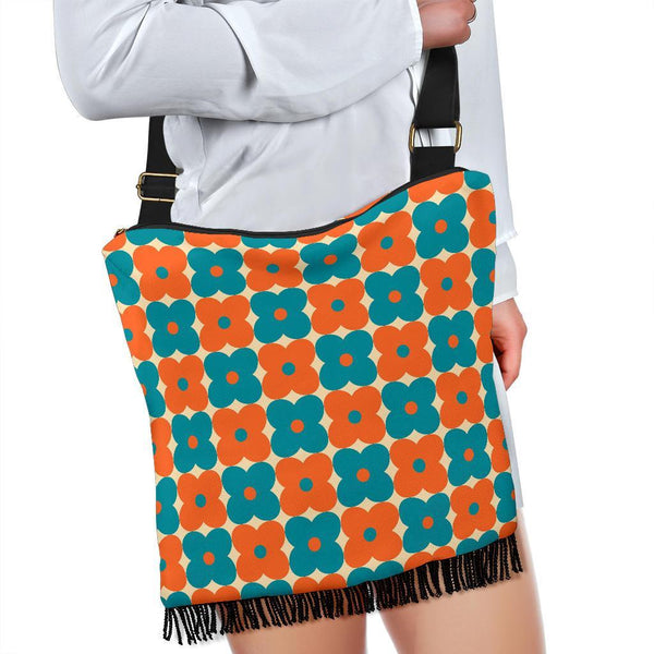 Boho Bag (Canvas) - 70s Psychedelic Retro Style #105 Retro