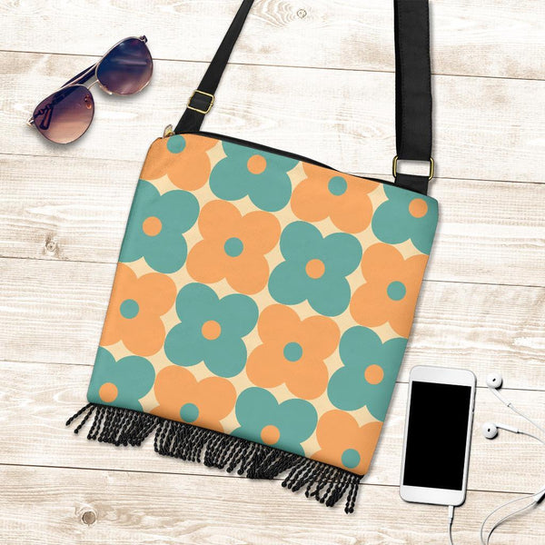 Boho Bag (Canvas) - 70s Psychedelic Retro Style #107 Retro