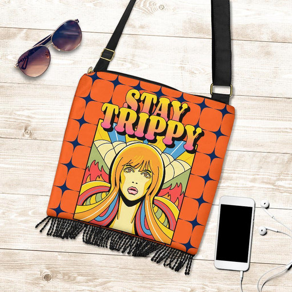 Boho Bag (Canvas) - 70s Psychedelic Retro Style #110 Retro