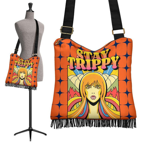 Boho Bag (Canvas) - 70s Psychedelic Retro Style #110 Retro