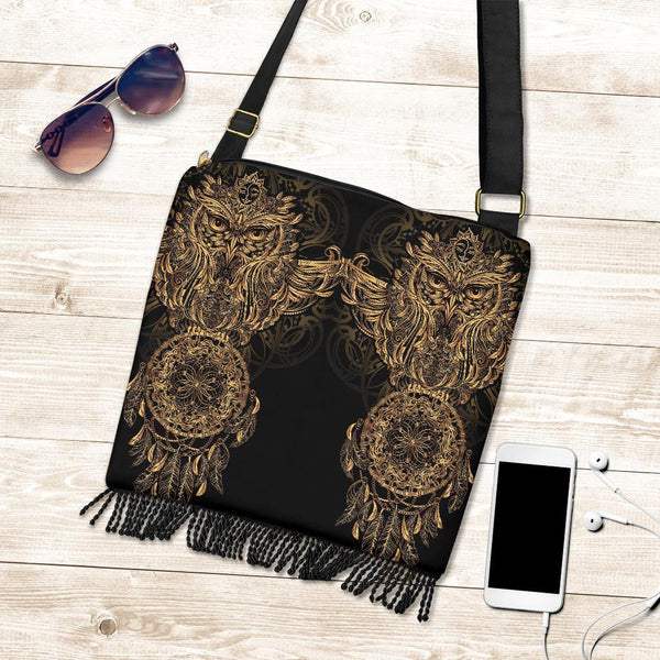 Boho Bag (Canvas) - Dreamcatcher | Hobo Slouchy Bag