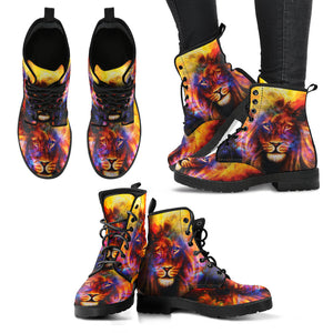 Colorful Lion Women’s Leather Boots | ACES INFINITY