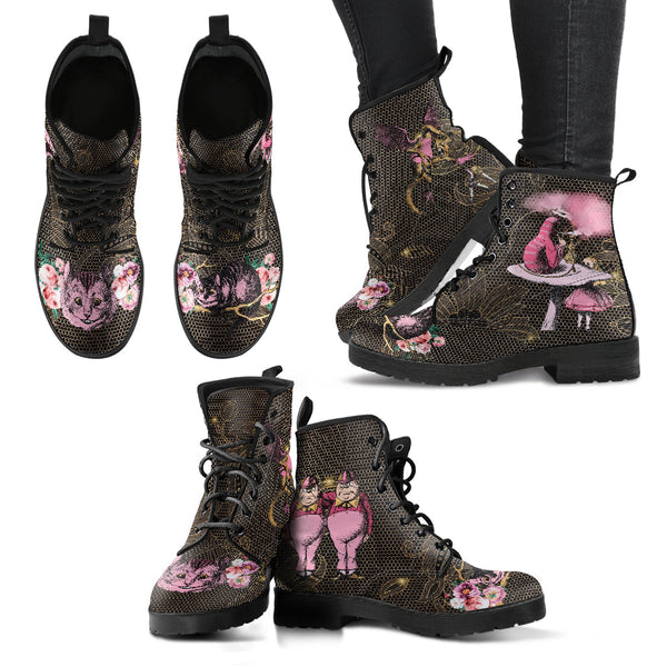 Combat Boots - Alice in Wonderland Gifts #101 Pink Series